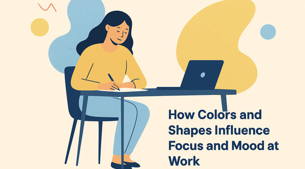 How Colors and Shapes Influence Focus and Mood at Work