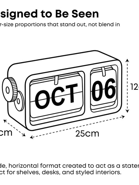 Flip Frame Decor Calender