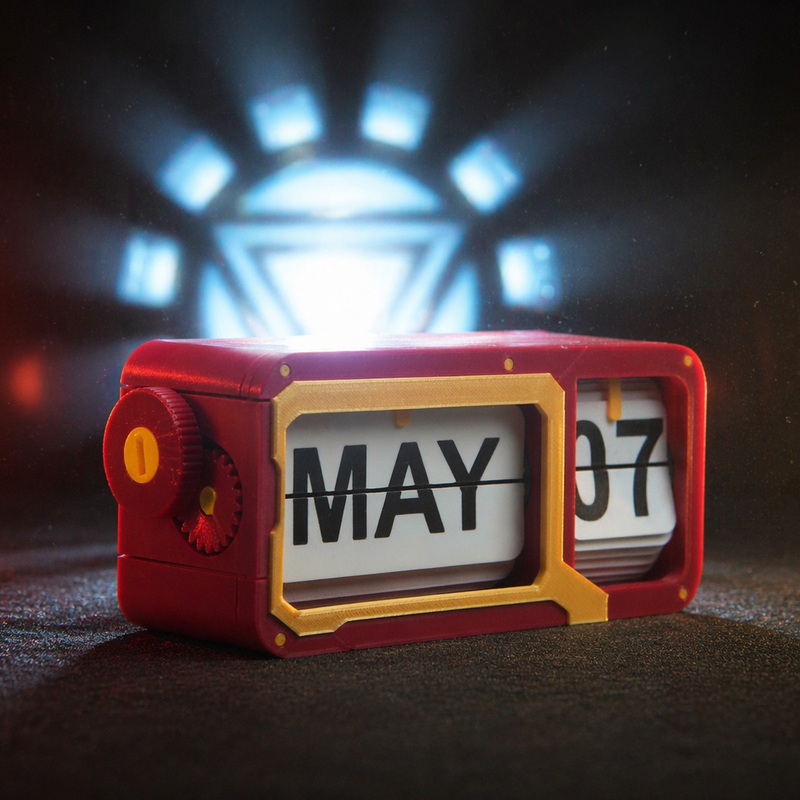 SuperHero Inspired Flip Calendars