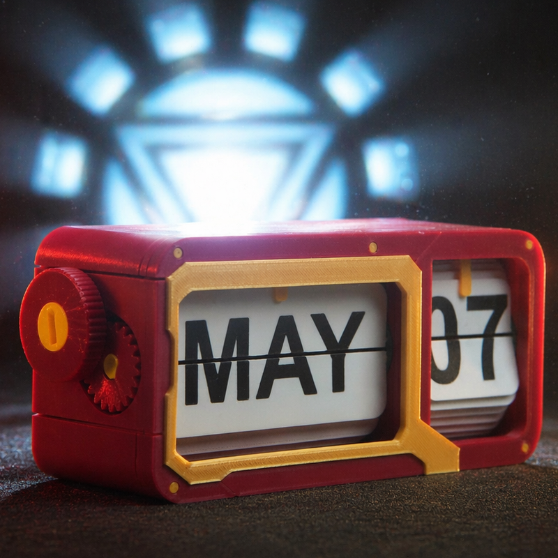 Flip Calendar Ironman Inspired
