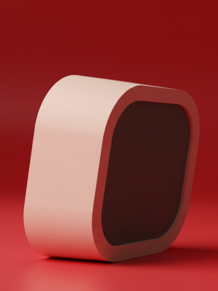 Wavy Desk Clock