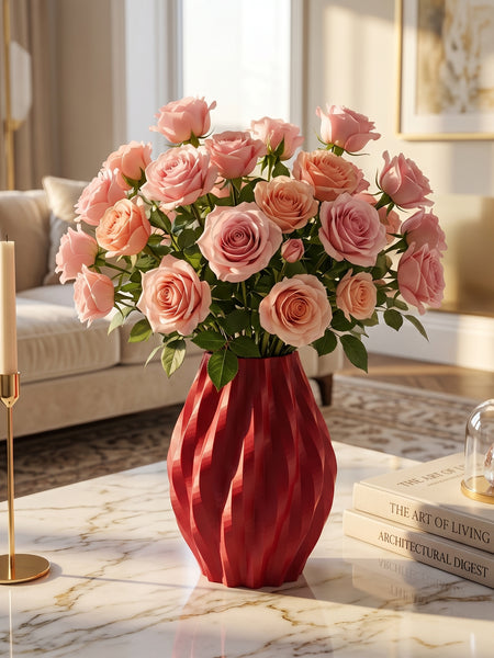 Ruby Bloom Vase