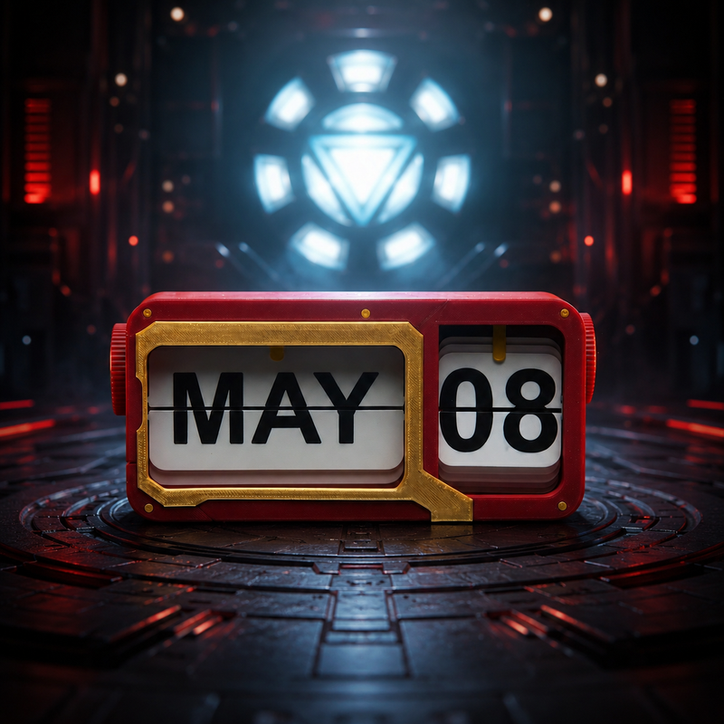 Flip Calendar Ironman Inspired