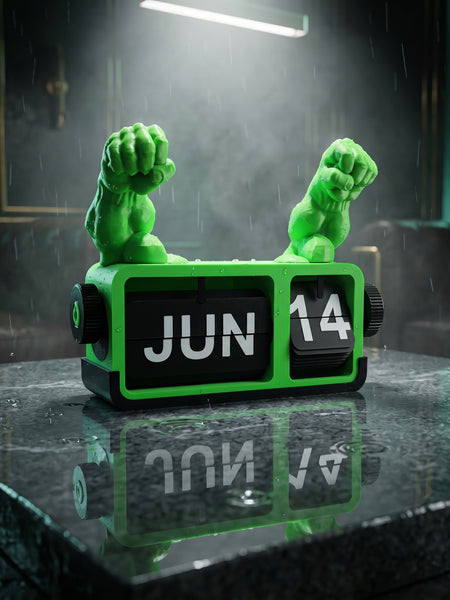 Flip Calendar Hulk Inspired