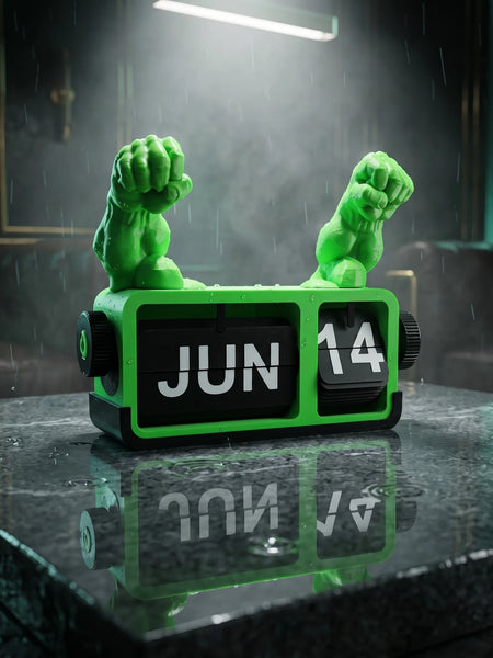 Flip Calendar Hulk Inspired