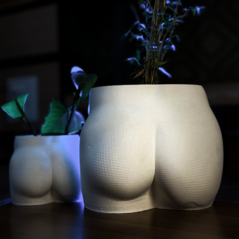 Butt Planter – Modern Sculptural Plant Pot