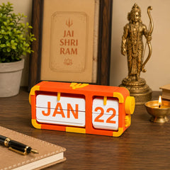 Shree Ram Flip Calendar