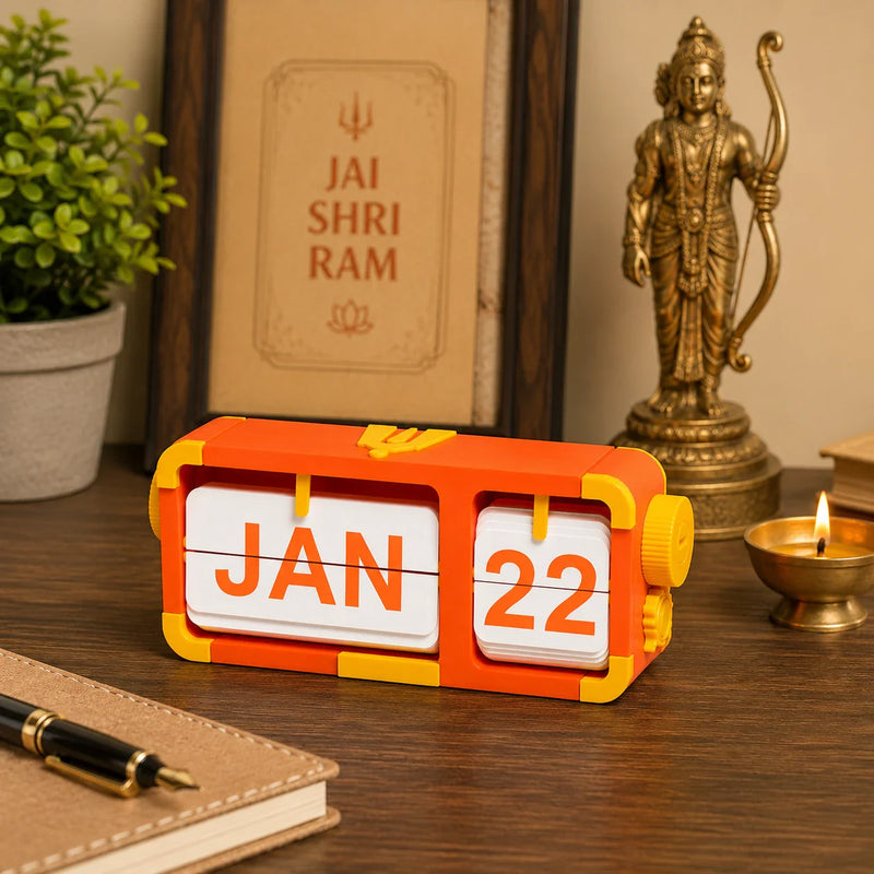 Shree Ram Flip Calendar