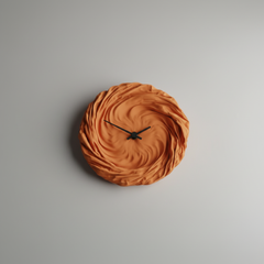 Twist Cloth Clock